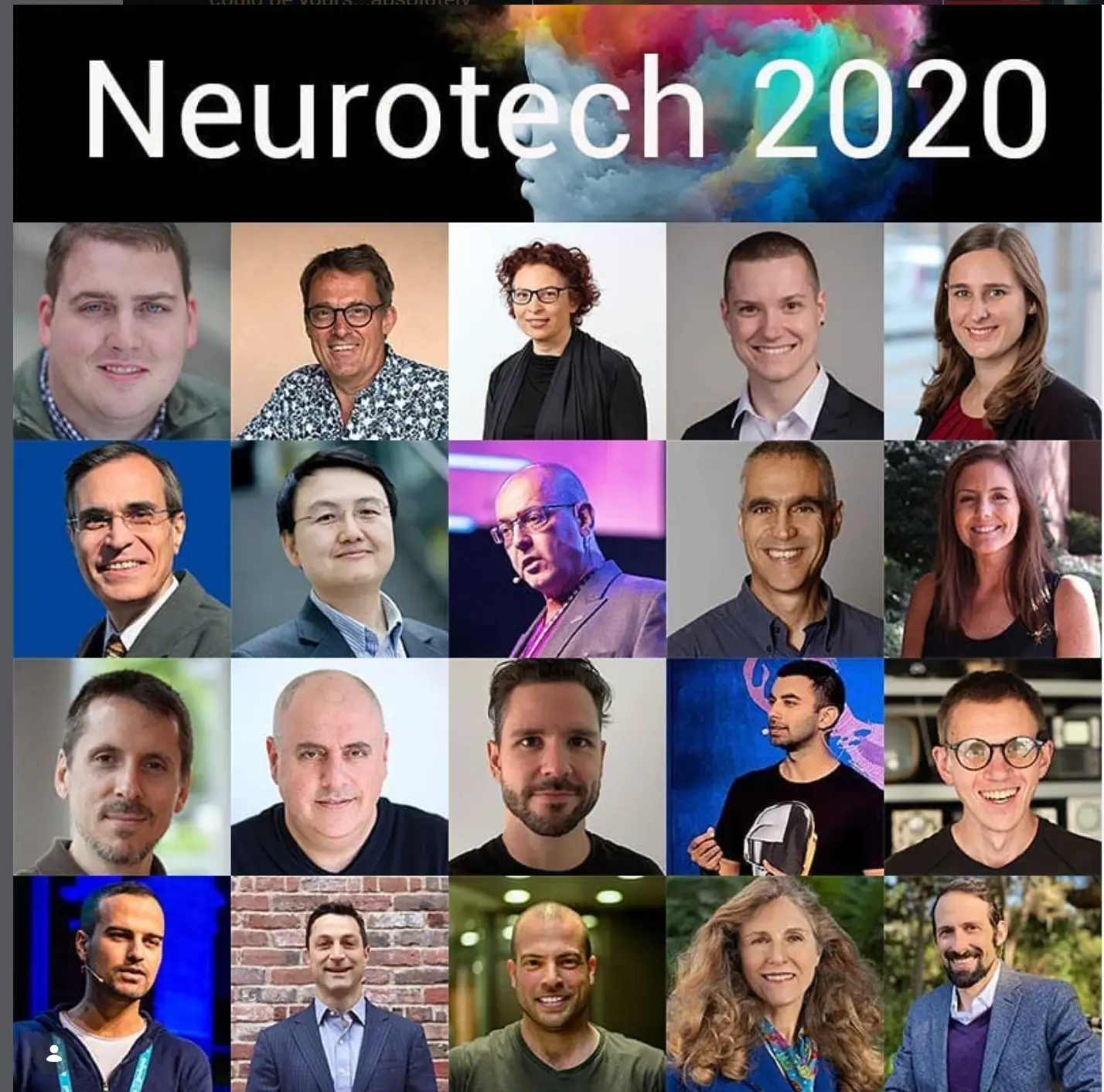 NeuroTech2020 speakers